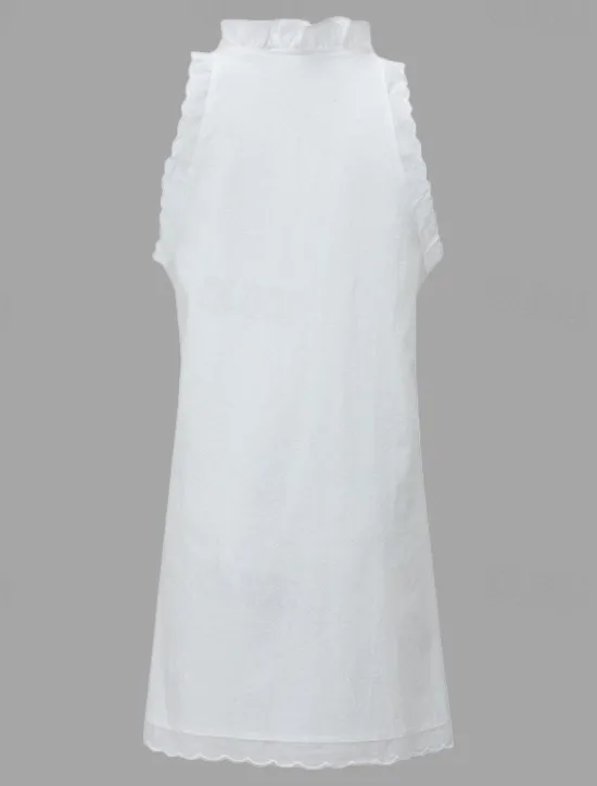 Women's Black White Dark Pink Summer Spring Mini Dress White Dress Cotton Linen Dresses Sundress Casual Vacation Daily Regular Fit Plain V Neck Women Dresses