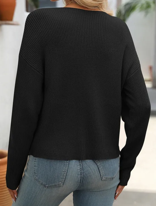 Online Women's Blouse Solid Color Stylish Modern Long Sleeve Crew Neck Regular Tops Work Pocket Black Blue Green Beige Spring Fall Winter Women Pullovers & Tops
