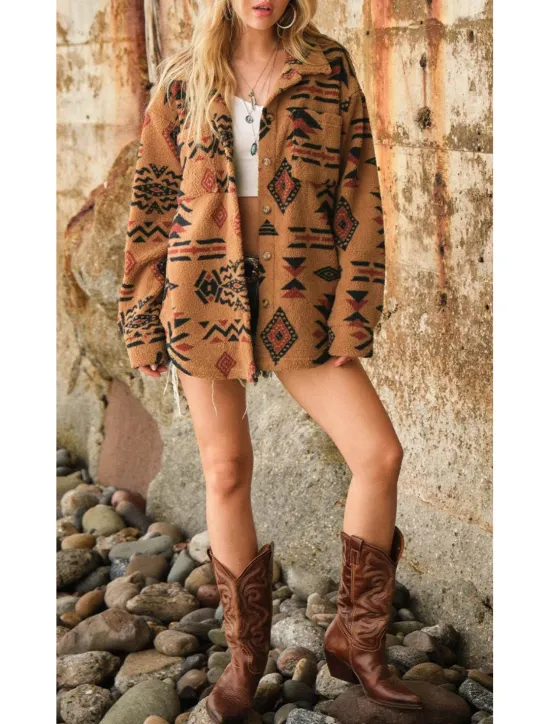 Sale Women's Blouse Stylish Modern Long Sleeve Regular Tops Shirt Collar Work Daily Spring Fall Winter Women Coats & Trench Coats