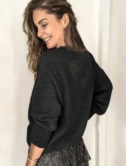 Clearance Women's Blouse Vintage Casual Lace Long Sleeve V Neck Work Black White Pink Green Spring Fall Winter Women Lace Tops