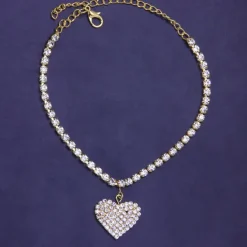 Sale Women's body chain Chic & Modern Anniversary Heart Anklet / Party Evening / Gold / Silver / Fall / Winter Women Trendy Jewelry