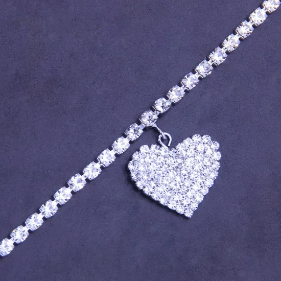 Sale Women's body chain Chic & Modern Anniversary Heart Anklet / Party Evening / Gold / Silver / Fall / Winter Women Trendy Jewelry