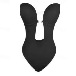 Online Women's Bodysuits Backless Tummy Control Push Up Wedding Party Party & Evening Club Sport Overbust Corset Pure Color Home Outfits Women Shapewear