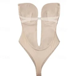 Online Women's Bodysuits Backless Tummy Control Push Up Wedding Party Party & Evening Club Sport Overbust Corset Pure Color Home Outfits Women Shapewear