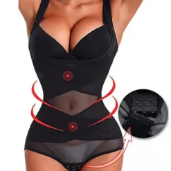 Best Women's Bodysuits Shapewears Criss Cross Classic Tummy Control Home Office Valentine's Day Plus Size Sport Seamless Sexy Solid Color Pure Color Buckle Seamed Home Outfits Women Shapewear