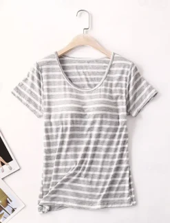 Outlet Women's Bolero Top Daily Date Going out Fashion Long Sleeve Crew Neck Black Summer Spring Home Outfits Women Pajama-Setter