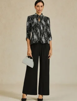 Women's Bootcut Elegant Classic & Timeless Sparkle Full Length High Waist High Elasticity Summer Spring Fall Women Pants