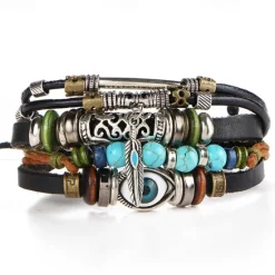 New Women's Bracelets Artistic Party Color Block Bracelets & Bangles / Black / Silver / Blue / Fall / Winter Women Trendy Jewelry
