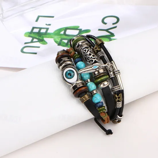 New Women's Bracelets Artistic Party Color Block Bracelets & Bangles / Black / Silver / Blue / Fall / Winter Women Trendy Jewelry