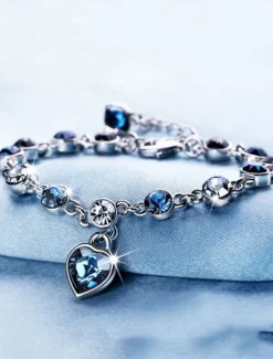 Hot Women's Bracelets Fashion Outdoor Heart Bracelets & Bangles Women Trendy Jewelry