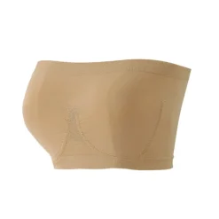 Hot Women's Bras & Bralettes Tube Bra Strapless Full Coverage Solid Color Scoop Neck Micro-elastic Breathable Invisible Casual Daily Nylon Green / 1 PC Home Outfits Women Lingerie