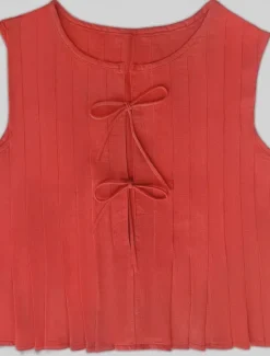Sale Women's Button Up Cotton Linen Shirt Solid Color Basic Casual Sleeveless Crew Neck Regular Tops Daily Ruffle Black White Red Summer Spring Women Shirts