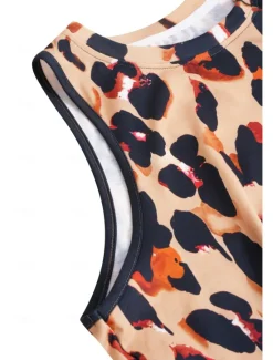 Women's Camisole Tank Top Vest Fashion Streetwear Print Sleeveless Regular Tops Crew Neck Casual Pink Brown Green Khaki Summer Women Tank Tops & Camis