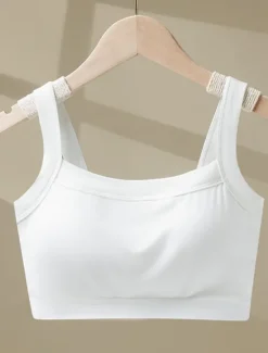 Women's Camisole Tank Top Basic Sleeveless Regular Tops Crew Neck Black White Brown Gray Summer Women Tank Tops & Camis