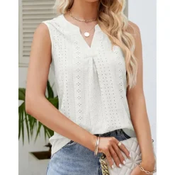 Hot Women's Camisole Tank Top Crew Neck White Pink Purple Green Summer Women Tank Tops & Camis