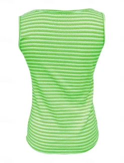 Sale Women's Camisole Tank Top Striped Tropical Daily Stylish Sleeveless U Neck Regular Tops Daily Buttons Print Black Wine Army Green Blue Green Summer Women Tank Tops & Camis