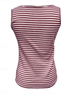 Sale Women's Camisole Tank Top Striped Tropical Daily Stylish Sleeveless U Neck Regular Tops Daily Buttons Print Black Wine Army Green Blue Green Summer Women Tank Tops & Camis