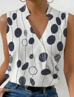 Online Women's Camisole Tank Top Floral Stylish Casual Sleeveless V Neck Regular Tops Daily Print Red Blue Green Gray Summer Women Tank Tops & Camis