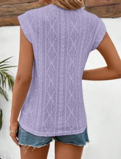 Sale Women's Camisole Tank Top Solid Color Daily Stylish Casual Sleeveless Crew Neck Regular Tops Daily White Sky Blue Purple Green Apricot Summer Women Tank Tops & Camis
