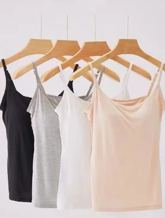 New Women's Camisole Tank Top Solid Color Daily Basic Casual Sleeveless Strap Regular Tops Daily Backless Black Purple Green Beige Summer Women Tank Tops & Camis