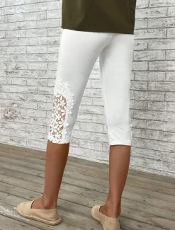 Online Women's Capri Pants Chinos Leggings Vacation Vintage Ethnic Style Calf-Length High Waist Graphic Printing Comfy Soft Comfortable Stretchy Formal Outdoor Vacation Summer Slim Fit Women Leggings