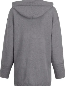 New Women's Cardigan Sweater Basic Casual Soft Solid Color Maillard Chunky Open Front Buttons Knitted Long Sleeve Long Tops Knit Daily Weekend Black Gray Fall Winter Women Cardigans & Outerwears