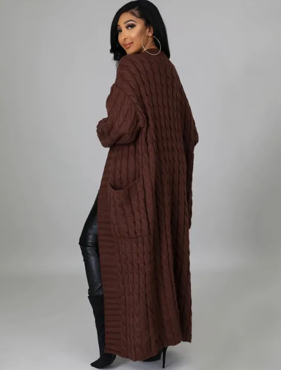 Clearance Women's Cardigan Sweater Sexy Solid Color Chunky V Neck Knitted Drop Shoulder Long Sleeve Tunic Knit Home Daily Red Brown Black Fall Winter Women Cardigans & Outerwears