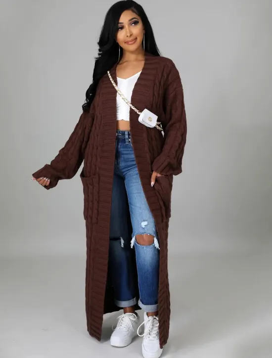 Clearance Women's Cardigan Sweater Sexy Solid Color Chunky V Neck Knitted Drop Shoulder Long Sleeve Tunic Knit Home Daily Red Brown Black Fall Winter Women Cardigans & Outerwears
