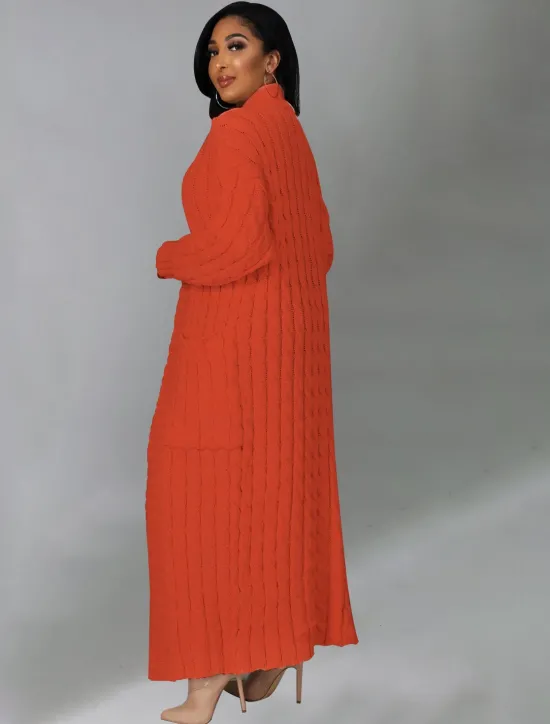 Clearance Women's Cardigan Sweater Sexy Solid Color Chunky V Neck Knitted Drop Shoulder Long Sleeve Tunic Knit Home Daily Red Brown Black Fall Winter Women Cardigans & Outerwears