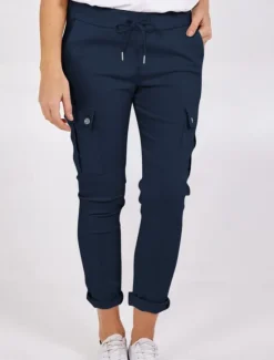 New Women's Cargo Pants Pants Trousers Plain Mid Waist Full Length Dark Grey Fall Women Pants
