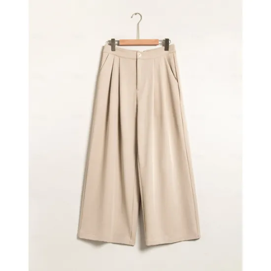 Sale Women's Casual Straight Office Business Pants with Pockets Women Pants