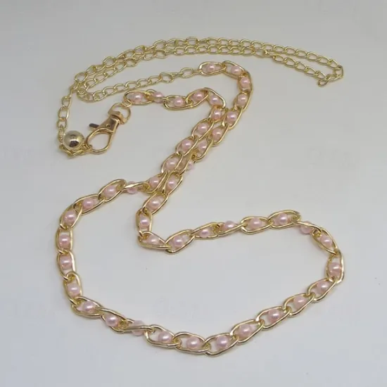 Outlet Women's Chain Belt Metal Chain Metal Bucke Geometric Formal Party Daily Green White Black Blue Women Belt