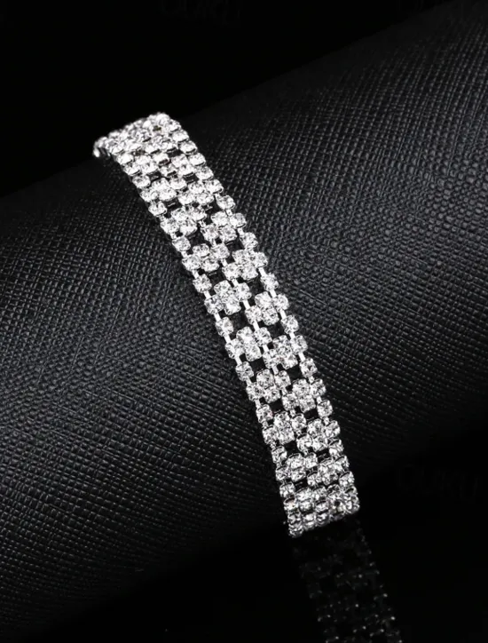 Best Women's Chain Bracelet Classic Wedding Fashion Personalized Simple Copper Bracelet Jewelry Silver / Gold For Office Sport Date Mother's Day Festival Women Trendy Jewelry
