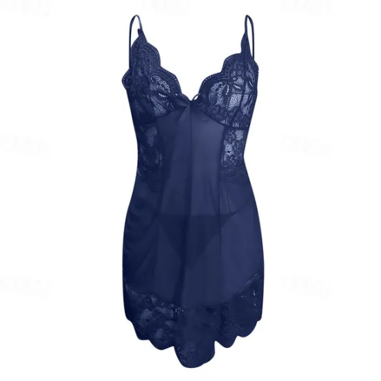 Hot Women's Chemises & Negligees Dress Pure Color Lovers Hot Home Valentine's Day Straps Sleeveless Backless Summer Spring Home Outfits Women Lingerie