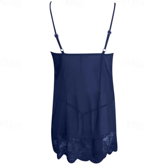 Hot Women's Chemises & Negligees Dress Pure Color Lovers Hot Home Valentine's Day Straps Sleeveless Backless Summer Spring Home Outfits Women Lingerie
