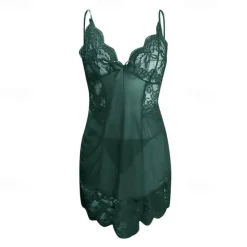 Hot Women's Chemises & Negligees Dress Pure Color Lovers Hot Home Valentine's Day Straps Sleeveless Backless Summer Spring Home Outfits Women Lingerie