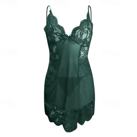 Hot Women's Chemises & Negligees Dress Pure Color Lovers Hot Home Valentine's Day Straps Sleeveless Backless Summer Spring Home Outfits Women Lingerie