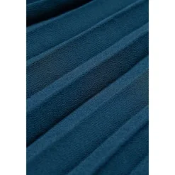 Hot Women's Chiffon Wedding Guest Maxi Dress Elegant Sweetheart Pleated V-Neck Short Sleeve A-Line Formal Evening Dress Women Casual Dress|Cocktail Dress