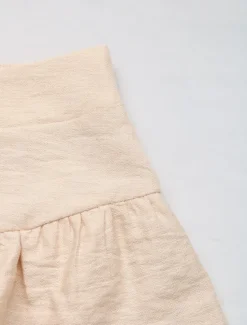 Discount Women's Chinos Shorts Fashion Streetwear Short High Waist Plain Ruffle Comfy Soft Comfortable Micro-elastic Outdoor Street Summer Regular Fit Women Shorts