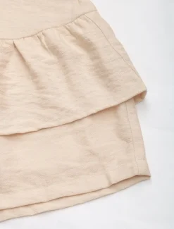 Discount Women's Chinos Shorts Fashion Streetwear Short High Waist Plain Ruffle Comfy Soft Comfortable Micro-elastic Outdoor Street Summer Regular Fit Women Shorts