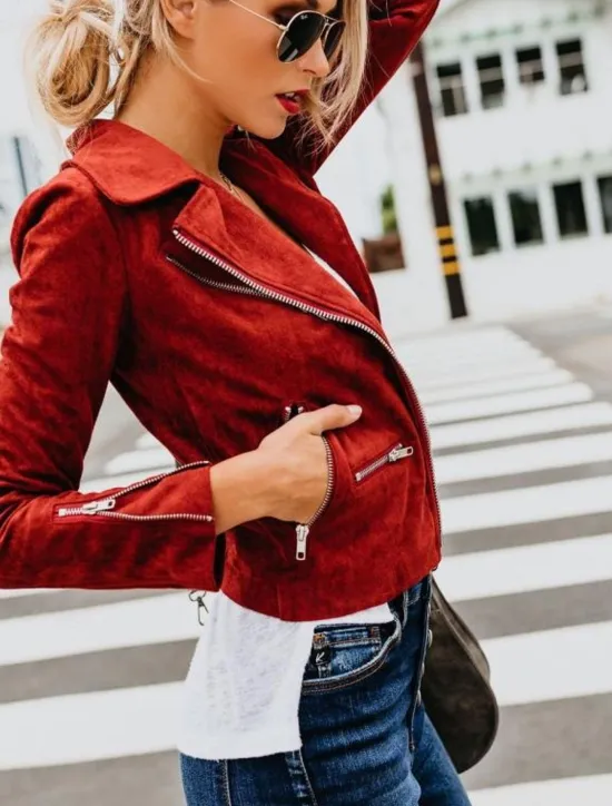 Best Women's Coat Outdoor Street Daily Fall Winter Regular Coat Regular Fit Windproof Warm Breathable Stylish Casual Street Style Jacket Long Sleeve Plain Full Zip Black Red Khaki Women Jackets