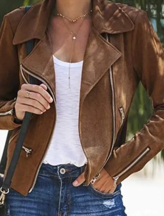 Best Women's Coat Outdoor Street Daily Fall Winter Regular Coat Regular Fit Windproof Warm Breathable Stylish Casual Street Style Jacket Long Sleeve Plain Full Zip Black Red Khaki Women Jackets