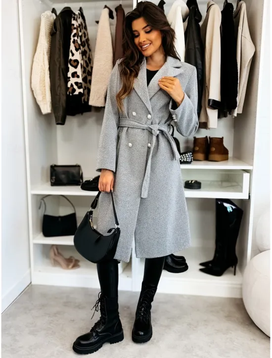 Best Women's Coat Warm Comfortable Buttons With Belt Elegant Solid Color Casual Daily Double Breasted Lapel Regular Fit Long Sleeve Outerwear Black Red Apricot Winter Women Coats & Trench Coats