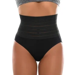 Best Women's Control Panties Shapewears Tummy Control Push Up Basic Office Valentine's Day Yoga Sport Sexy Breathable Cotton Pure Color Seamed Lace Up Home Outfits Women Shapewear
