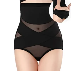 Women's Control Panties Shapewears Tummy Control Push Up Basic Office Yoga Party & Evening Running Sport Seamless Breathable Solid Color Seamed Lace Up Home Outfits Women Shapewear