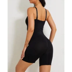 Clearance Women's Control Panties Thigh Slimmers Shapewears Yoga Daily Sport Simple Pure Color Buckle Home Outfits Women Shapewear