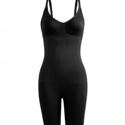 Clearance Women's Control Panties Thigh Slimmers Shapewears Yoga Daily Sport Simple Pure Color Buckle Home Outfits Women Shapewear
