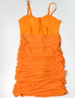 Best Women's Corset Dress Slip Dress Mini Dress Sexy Mesh Solid Colored Strap Party White 2023 Summer Spring XS S M L Women Lingerie