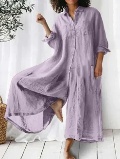 Women's Cotton Linen Jumpsuit Solid Color Active Floral Sleeveless Bootcut Vacation Street Regular Fit Black White Pink Summer Women Pants