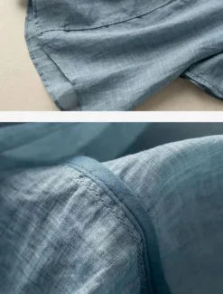 Hot Women's Cotton Linen Shirts Solid Color Basic Casual Short Sleeve Shirt Collar Regular Tops Daily Buttons White Pink Blue Orange Green Summer Spring Women Shirts